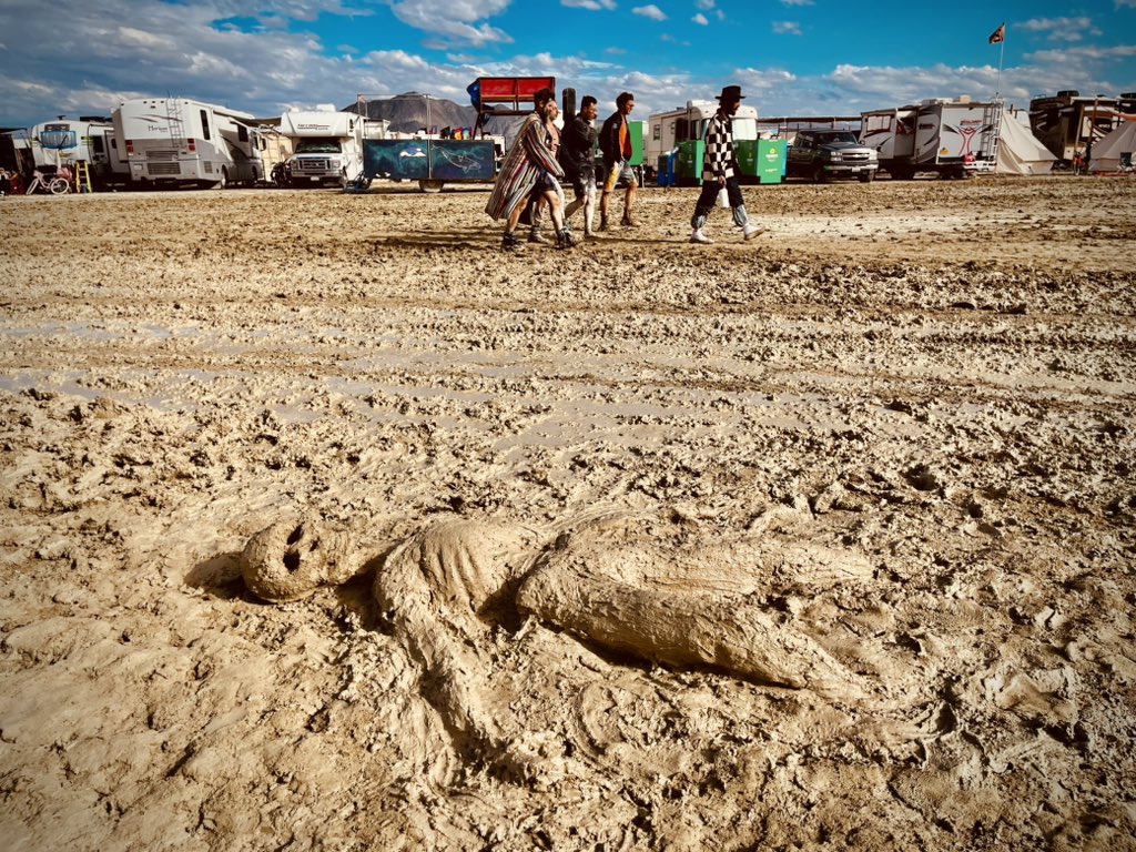 Meanwhile, here at #BurningMan…