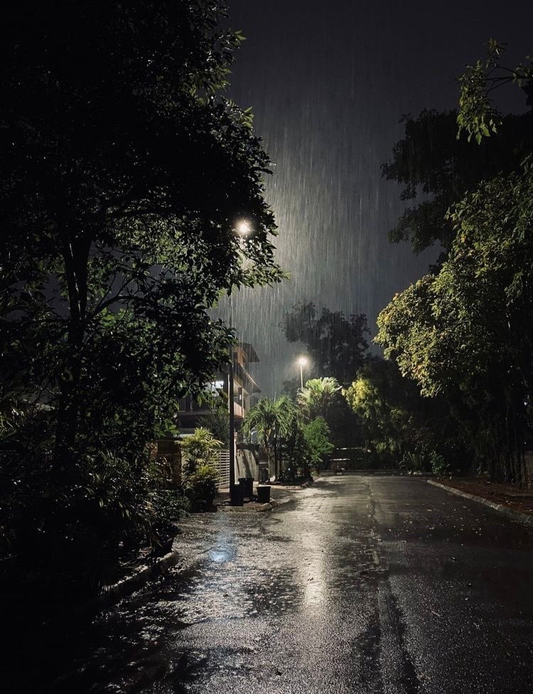 night rain