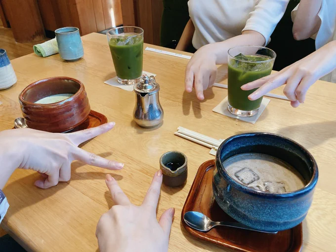 ずっと来たかったおかげ庵に連れてきてもろた!だんご!焼いた!! 
