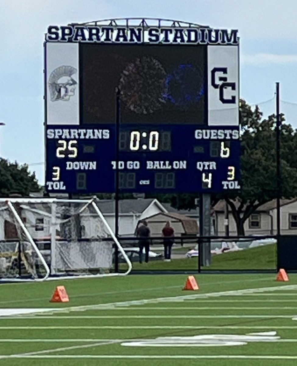 Great way to start off the JV season! 
#GCFootball #GCPride #Spartans