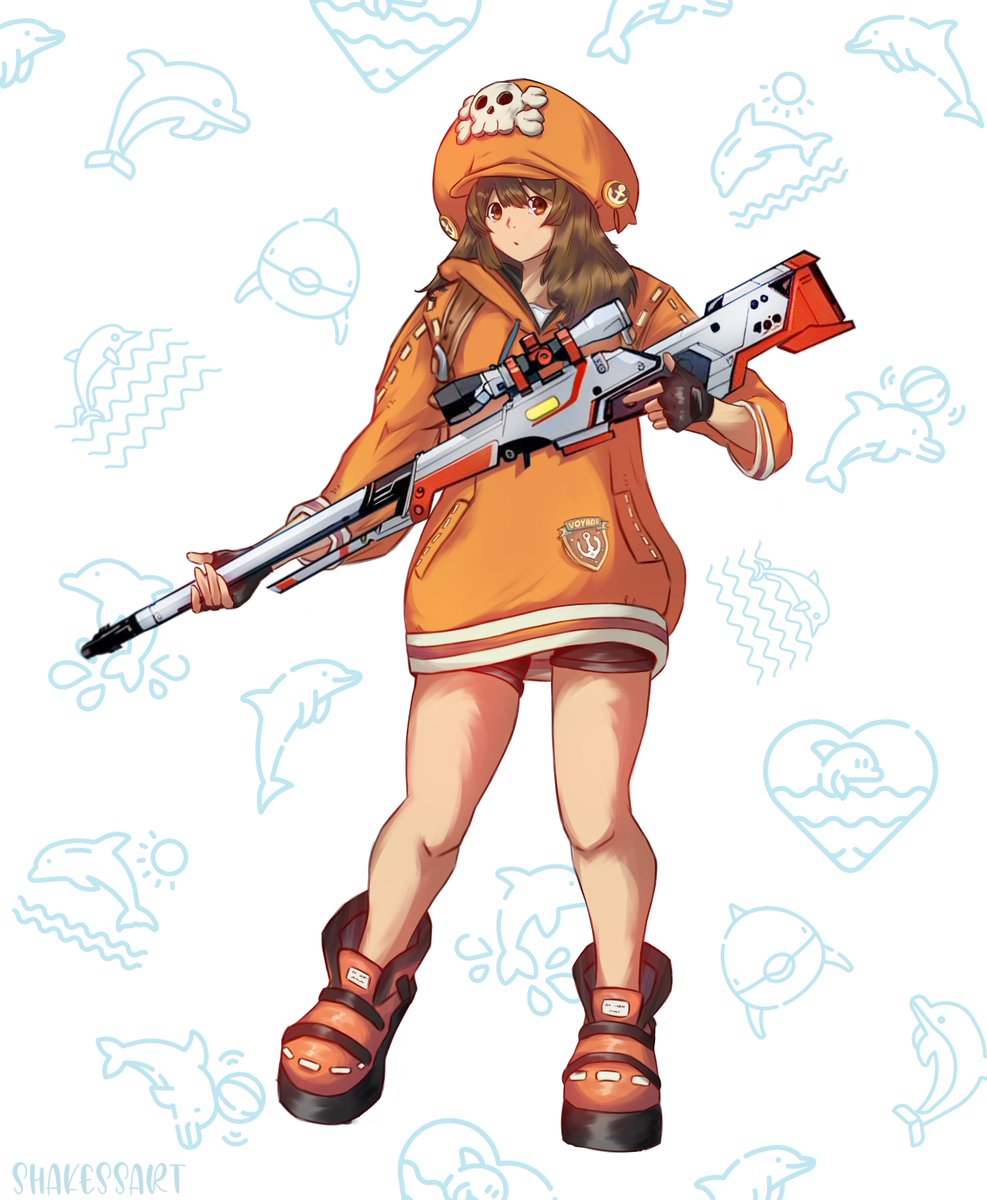Here's May holding an Asiimov AWP because why not lol.

art by <a href="/shakesscom/">Shakess (ARTIST)</a>
