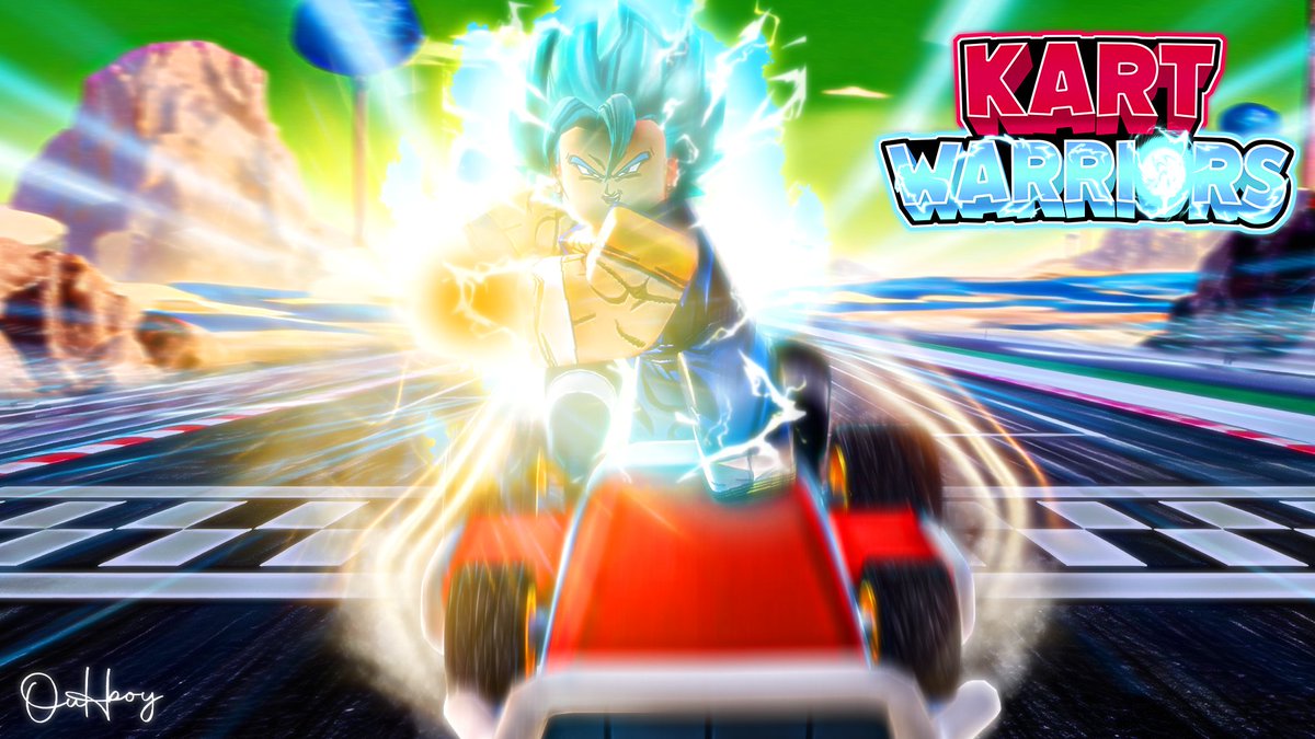 AnimeRacers's tweet photo. I PRESENT TO YOU OUR LATEST PROMOTIONAL GFX THUMBNAIL!

The first banner character on release will be Vegito ✨(Rarity: LR)

Closed beta is just around the corner, and the OPEN beta is coming soon!

Stay tuned for the BIG TRAILER and RELEASE DATE!!
#RobloxDev #ROBLOX #RobloxAnime #RobloxGame