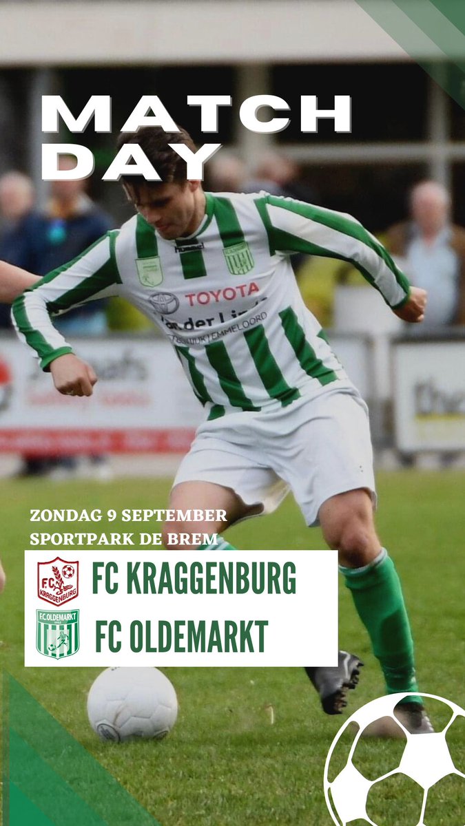FCOldemarkt's tweet photo. Morgen mogen we weer! Bekerwedstrijd 1 staat op het programma. Morgen gaat de reis naar @FCKraggenburg. Gaan we de lijn vd laatste 2 wedstrijden doortrekken? Aftrap is om 14:00. Tot morgen! https://t.co/7Tic71JYYy