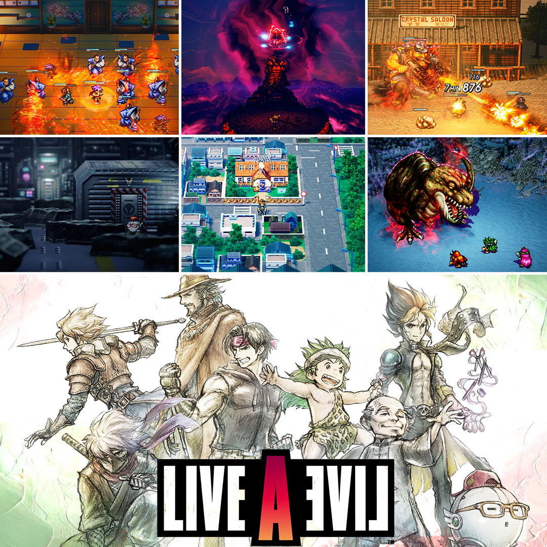 RPGFan (dot com) on X: SNES hidden gem #LiveALive was first out 29 years ago (1994) in Japan! Audiences abroad were officially able to play this RPG only recently with an HD-2D