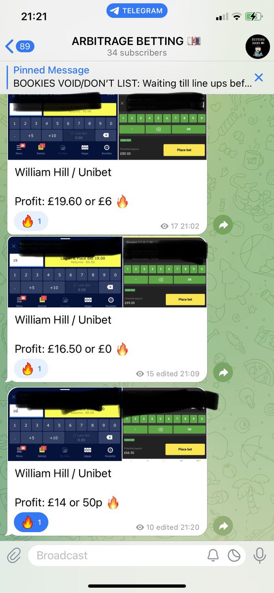 Football Betting Arbitrage tweet media
