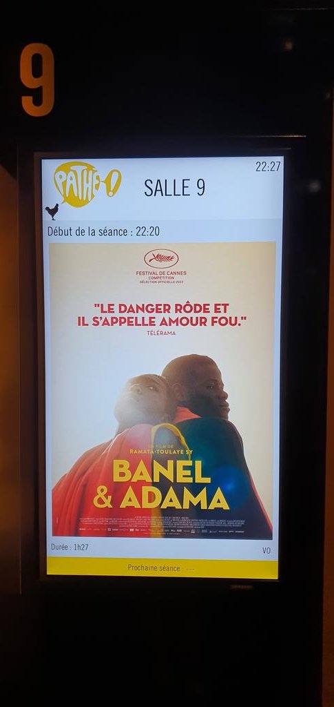 #BanelAndAdama à Pathé Wepler à Paris - swarmapp.com/anthony_batema…