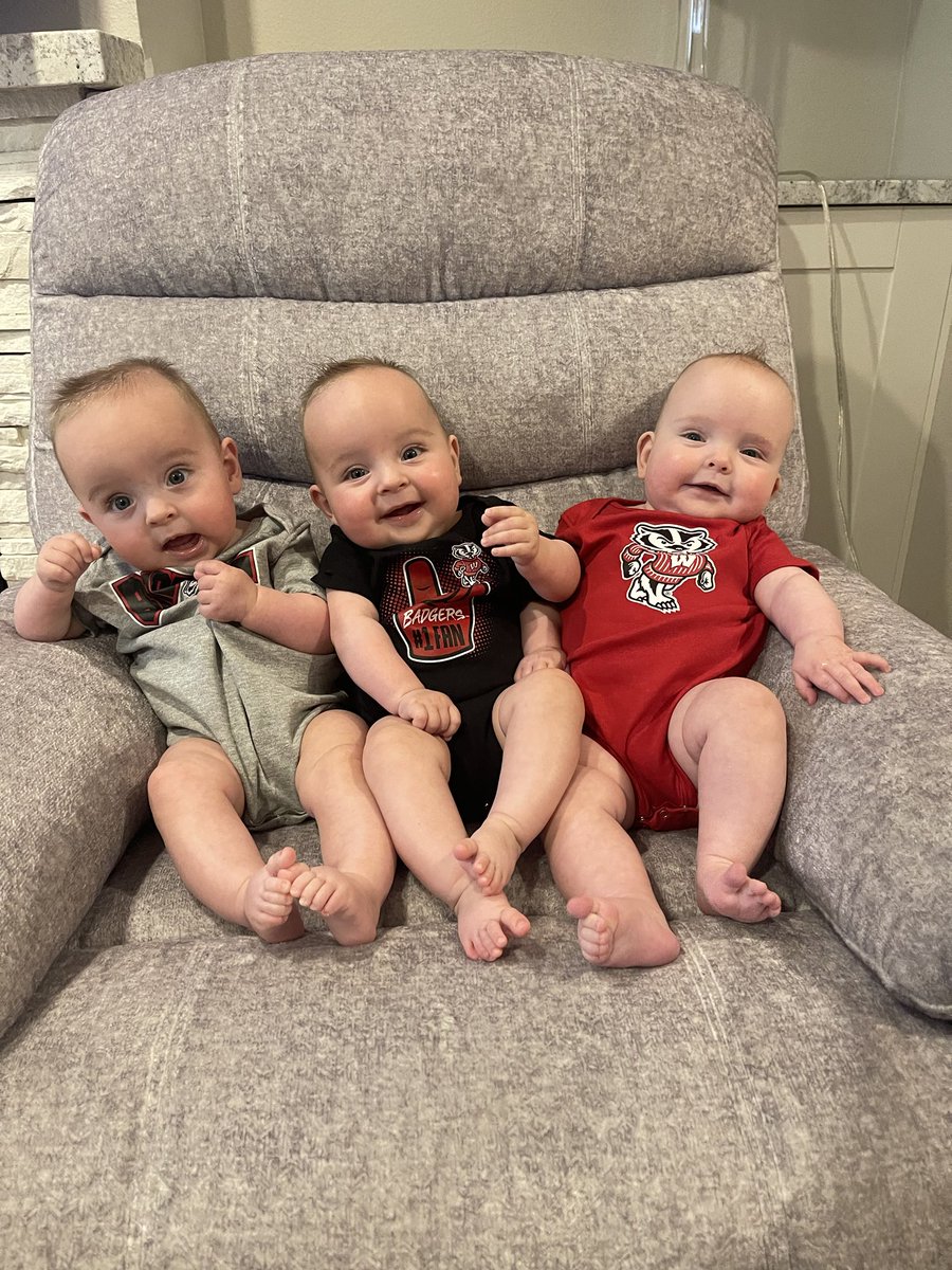 Jansen22's tweet photo. Shhh don’t tell Mom! Go Bucky! https://t.co/7rkQ0yWXEH