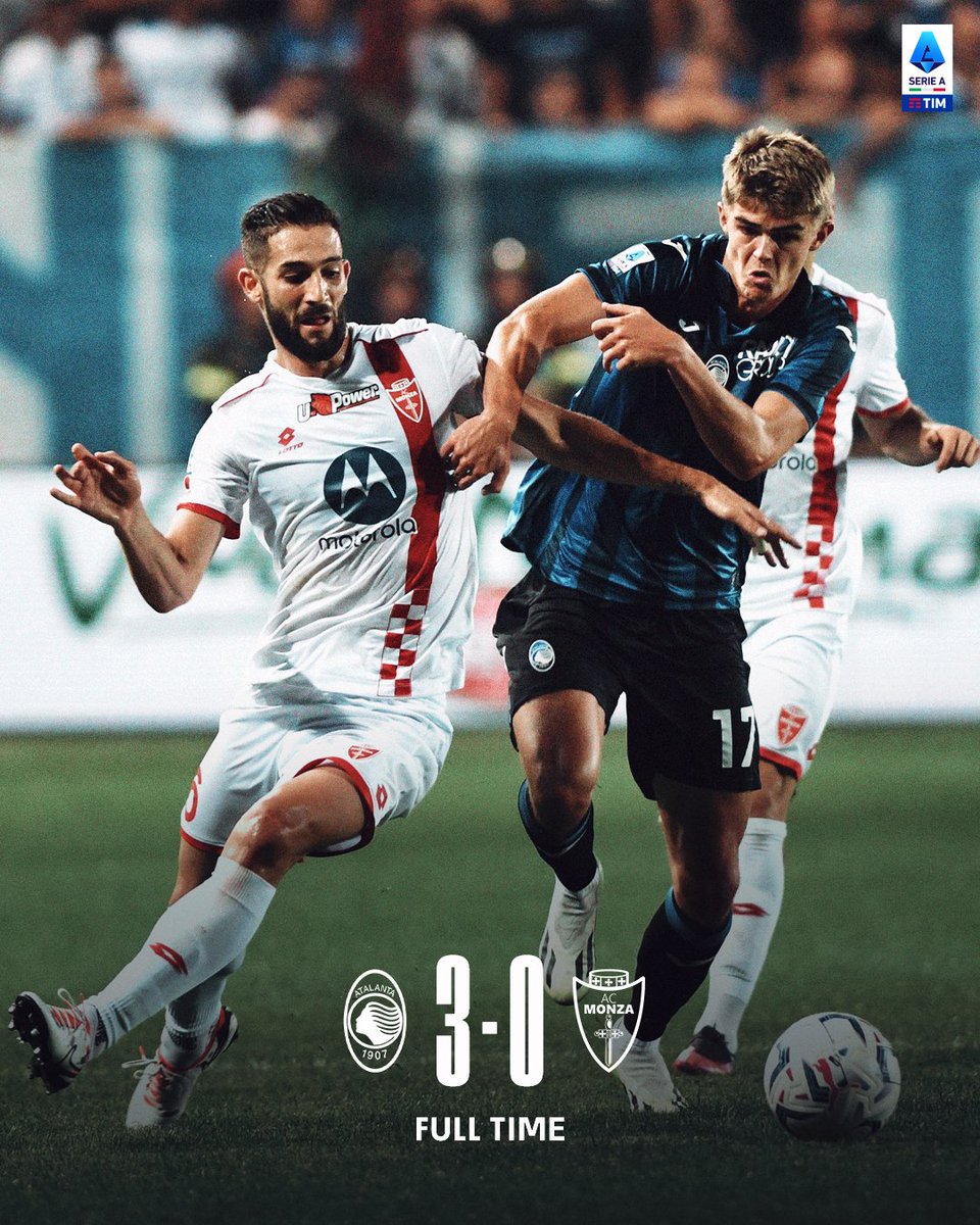 #FULLTIME Si conclude il match a Bergamo. #ACMonza #AtalantaMonza #SerieATIM