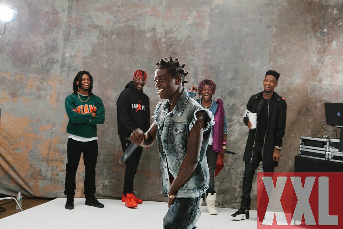 Lil Yachty speaking on the 2016 XXL Freshman Cypher:

“We did it in like 3 or 4 takes. Everybody did their verses a few times, everybody said different things, [but] Kodak did it one time, and he did it one time only…

It’s crazy, we did it like 3 or 4 times and they picked the