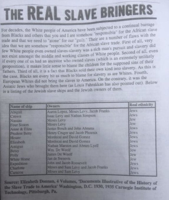 dom_lucre's tweet photo. Why did ADL remove this information about the slave trade from AMERICAN history? https://t.co/xbXgkA7iUj