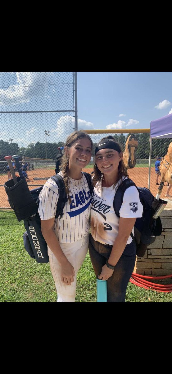 Thank you so much <a href="/GSCSoftball/">GSC Softball</a>! I had so much fun and thank you <a href="/Coach_Hatt/">Ally Hattermann</a> for having me!! And extra bonus seeing <a href="/MadisonCheek05/">Madison Cheek</a> 🤍🤍🤍