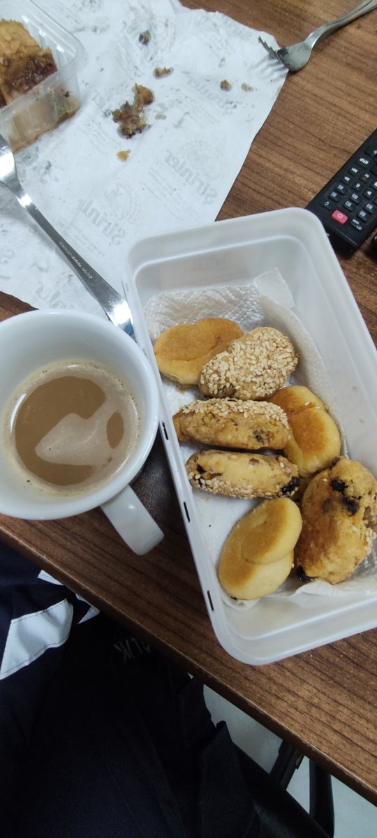 Az önce hastam kurabiye getirdi bana 🥹