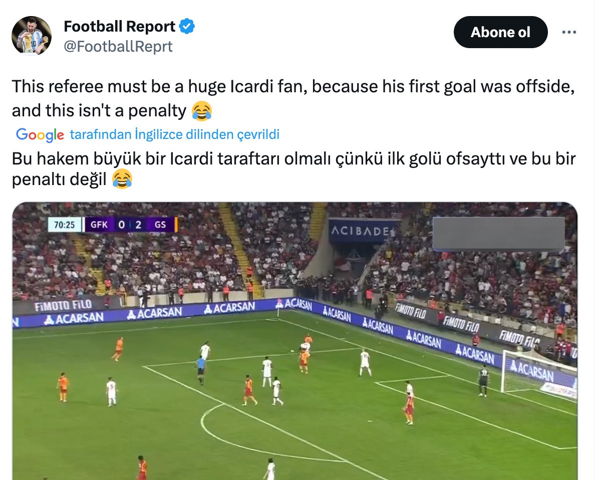 Galatasaray'ın namı uluslararası oldu.!

#AntepteKaraGece