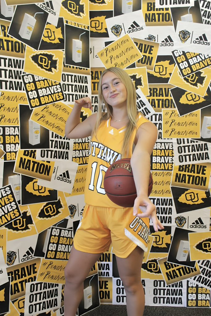 GreerKodi's tweet photo. After a great visit yesterday with @OUBravesWBB I am blessed to receive an offer! Thank you @thehunterb and the rest of the coaching staff/team for an amazing time! https://t.co/EV5GEeqRXn