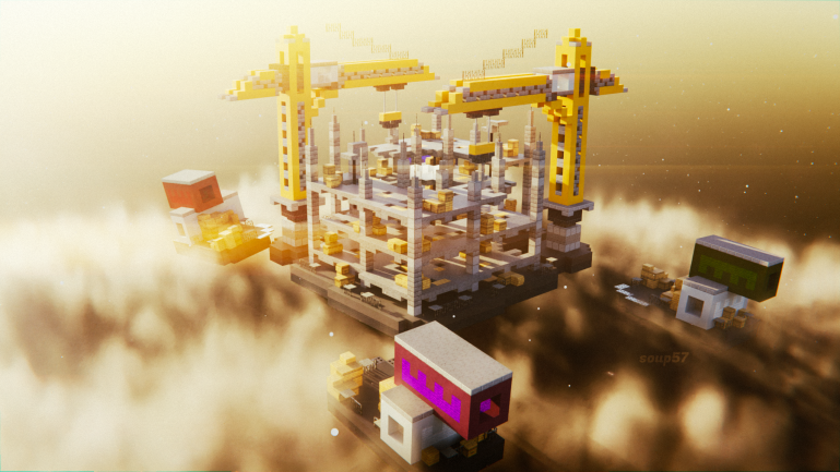 ChicohAnimation's tweet photo. Cool renders by Soup of the new construction map from @MelonGamesEvent https://t.co/Ytny705nel