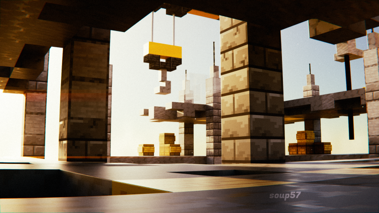 ChicohAnimation's tweet photo. Cool renders by Soup of the new construction map from @MelonGamesEvent https://t.co/Ytny705nel