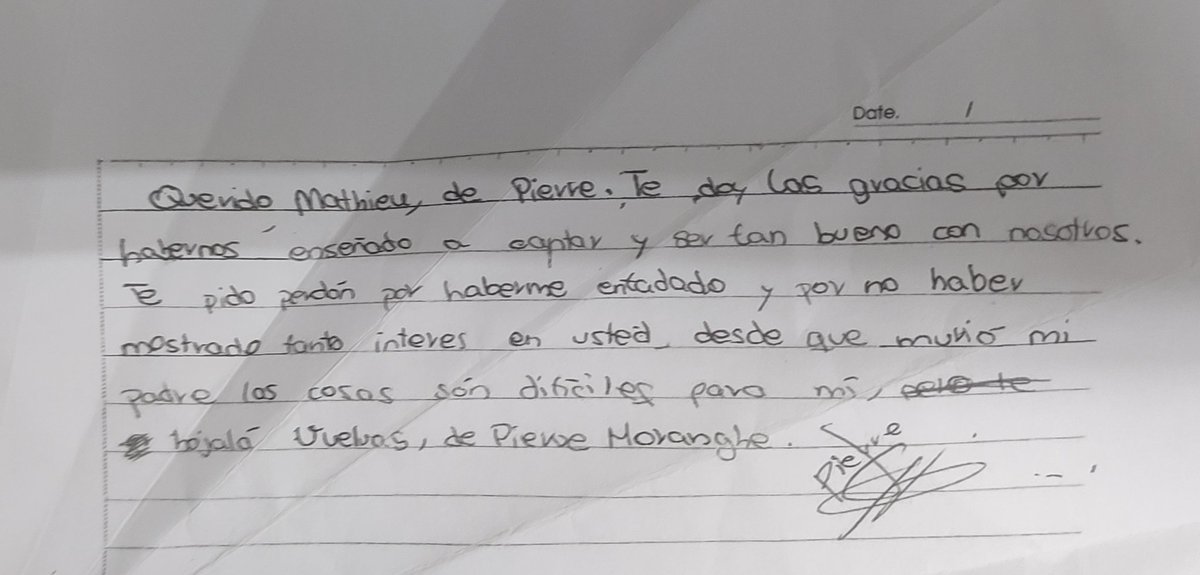 mariatj16's tweet photo. Los chicos del Coro: Carta de Pierre Morange, via avión de papel, Teatro Arriaga, 2 de septiembre del 2023 a las 17h. Pide perdón (compasión) por su enfado y falta de interés por aprender, desde que murió su padre. Magníficos, bravo! Gracias. @ChicosCoro https://t.co/vYjdpya7lx