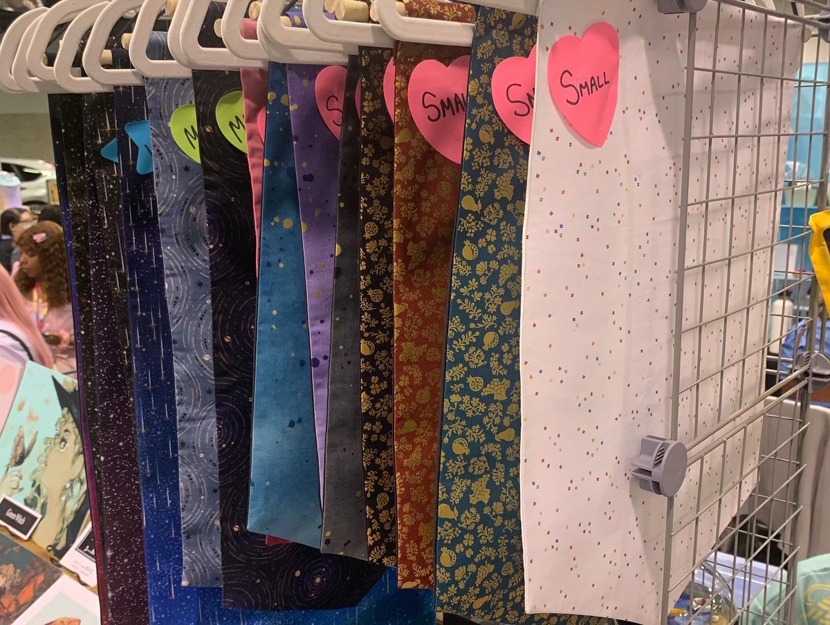 FandomFixins's tweet photo. Guess who forgot to make a catalogue so this will have to do haha

We’ll be at @animeimpulse OC all weekend so please come by and say hi! We have new banner designs, dice, charms, pins and more! ☺️ https://t.co/FFbqdIYbXK