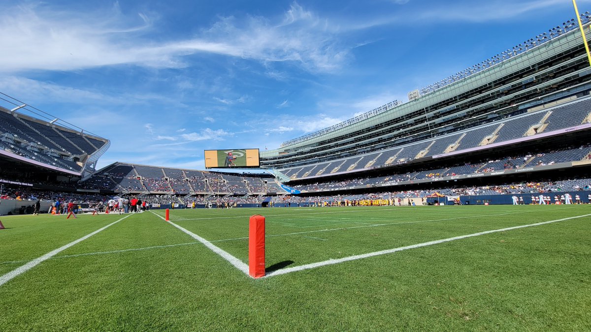 jgrohoske9's tweet image. Today&apos;s office is @SoldierField for the @Chiftblclass #TeamCanon
