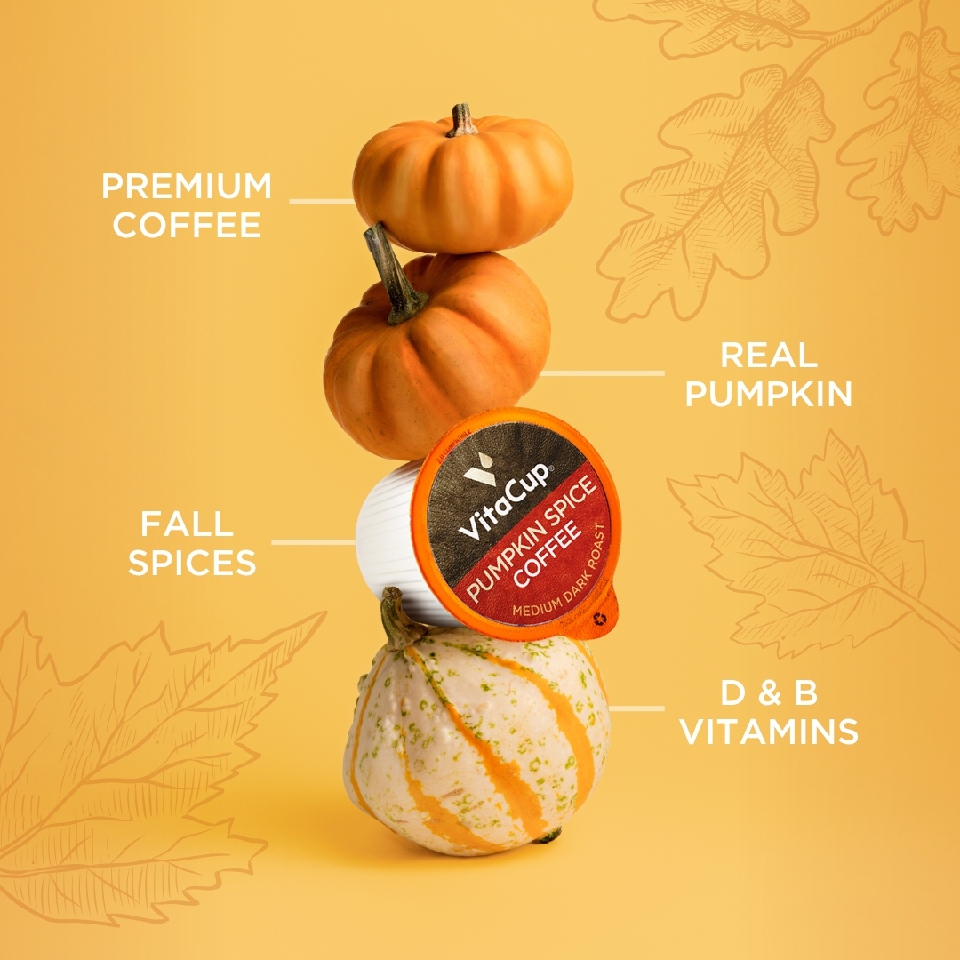 DrinkVitaCup's tweet image. A pumpkin coffee that isn’t full of fake flavors and sugar. 🎃 These Pumpkin Spice Pods are like a warm, cozy hug. They give a perfect taste of pumpkin and smooth medium dark roast coffee. 🍁

l8r.it/fB0L

#pumpkinspice #cleaningredients #pumpkincoffee #psl