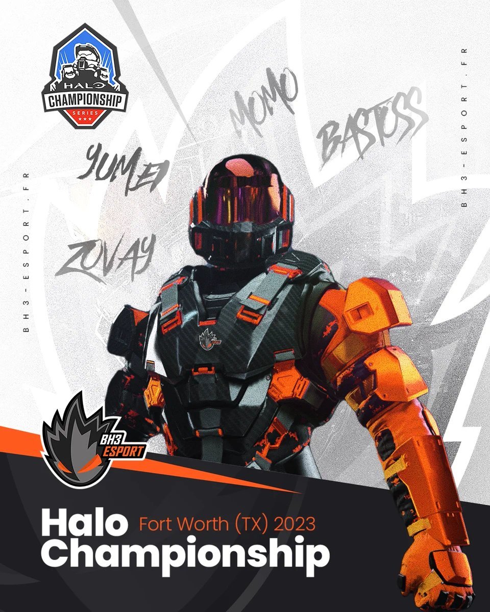 🏆 FIN DE MAJOR <a href="/HCS/">Halo Esports</a> FORT WORTH 🏆

Très fier des performances de l'équipe :
🟠 <a href="/BH3_Esport/">BH3-Esport</a>  Top 28 World | Top 16 Open Bracket
⚪ <a href="/BastosSHCS/">BastosS</a> Top 24 FFA
🟠 <a href="/momonatortv/">Momo</a> Top 80 FFA
⚪ <a href="/yYumei_/">Yumei</a> Top 28 FFA
🟠 <a href="/Zovayy/">Zovay</a> Top 56 FFA

Nous reviendrons plus fort 💪

#BH3HALO #HCSFTW23 🔥