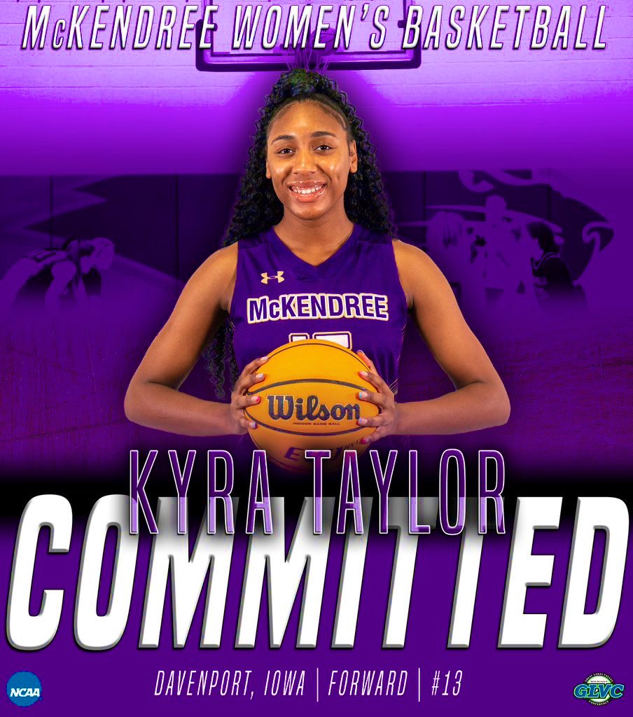 Thank you family and coaches in seeing the potential in me, furthermore  I am excited to announce my commitment to McKendree University to continue my academic and basketball career!! 
100% Committed and Officially a Bearcat 💜🤍💜