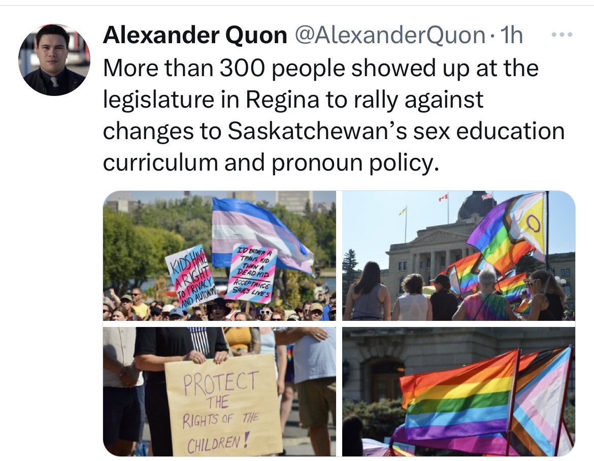 Sask NDP tweet media