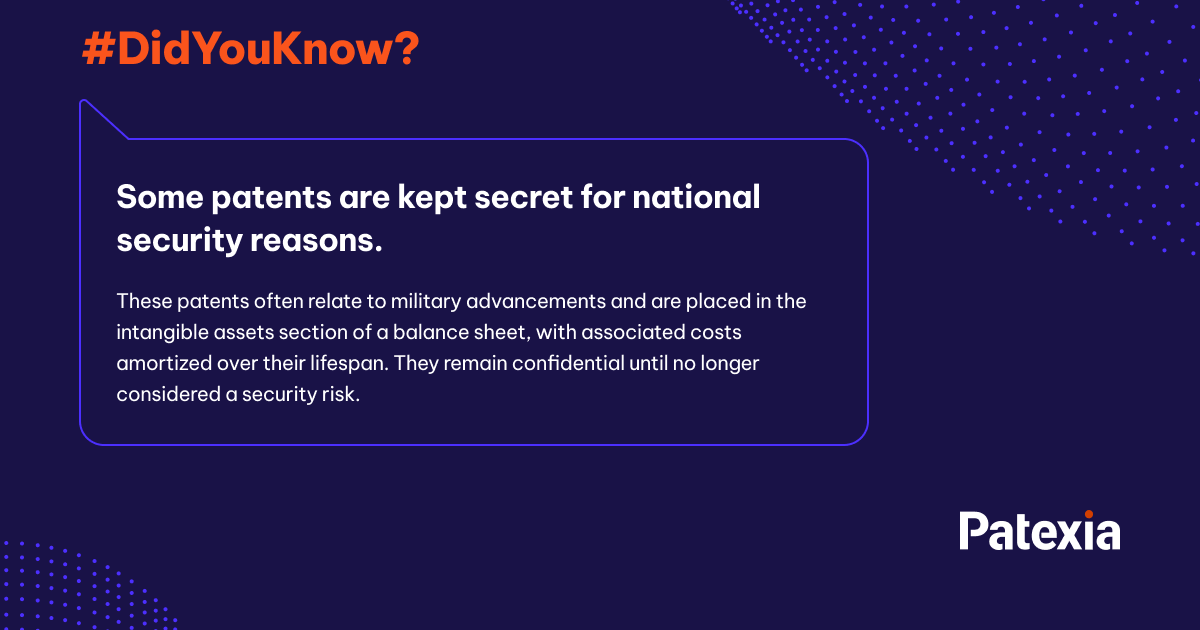 Patexia's tweet photo. Innovation is concealed in these cases, but it's all in the name of safeguarding our country. 🇺🇸🔒
#NationalSecurity #Innovation #Classified #Patents #uspt https://t.co/ao9tPL00Sv