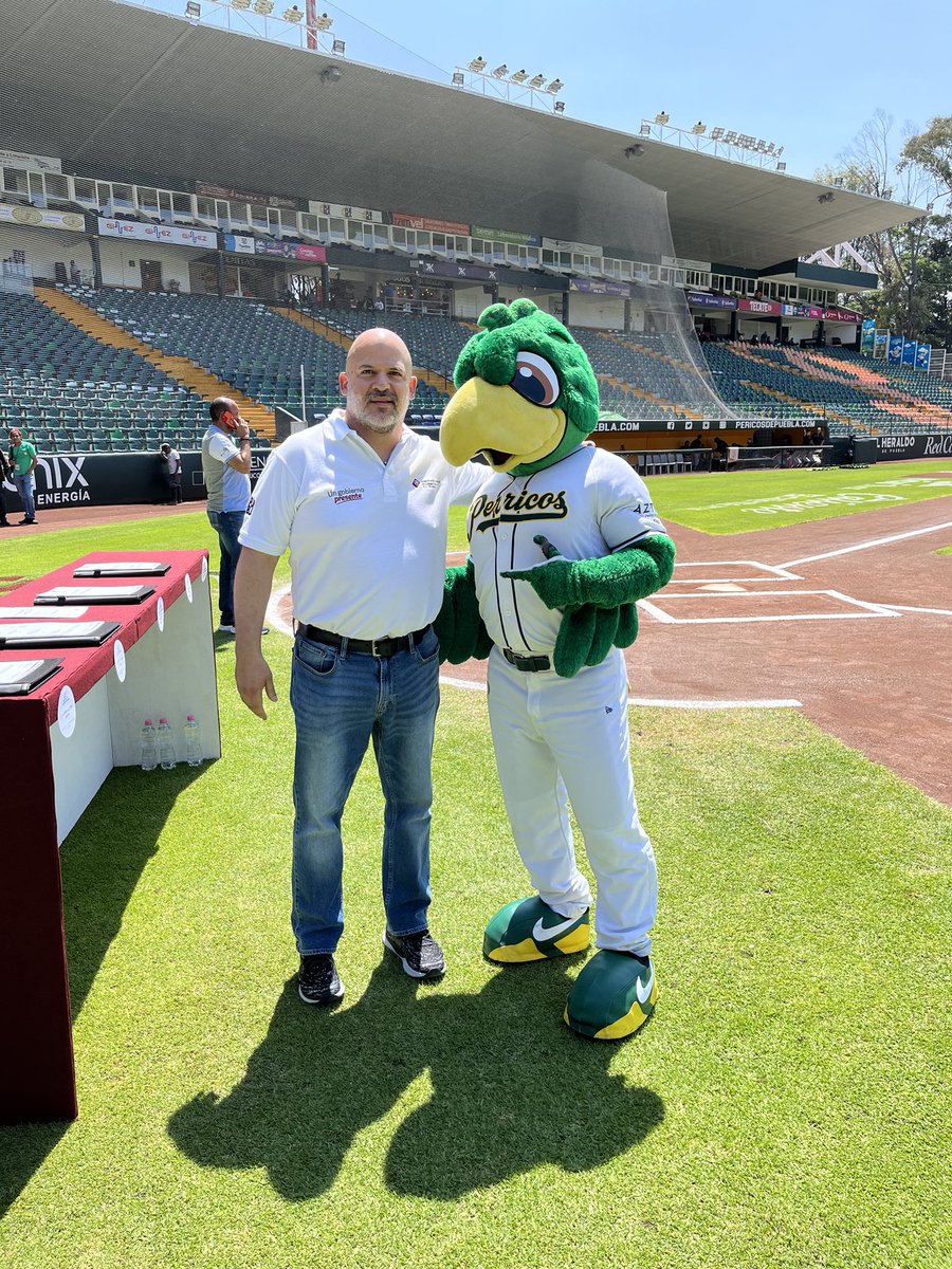 Esta tarde vamos con los <a href="/Pericos_Oficial/">Pericos de Puebla</a> ⚾️🦜

¡Somos una gran afición! #JuntosPorEl6 👊🏻