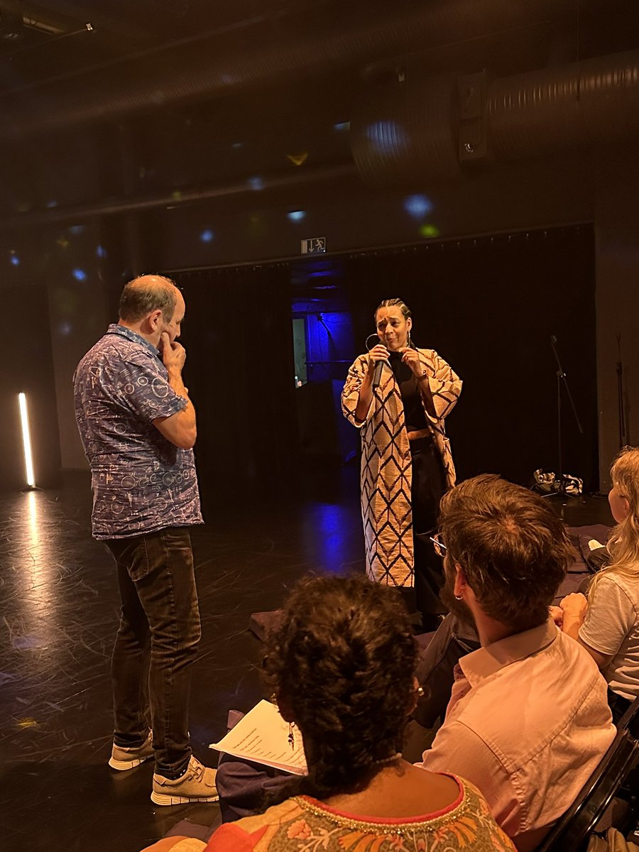 SubmergeFest's tweet photo. We’ve had an amazing time meeting Finnish artists at #PerformingHEL 🥰 Now onto #Tallinn for the Estonian Performing Arts Showcase!
📸 Artists Tiia Kasurinen and Sonya Lindfors https://t.co/LQDSDS04AD