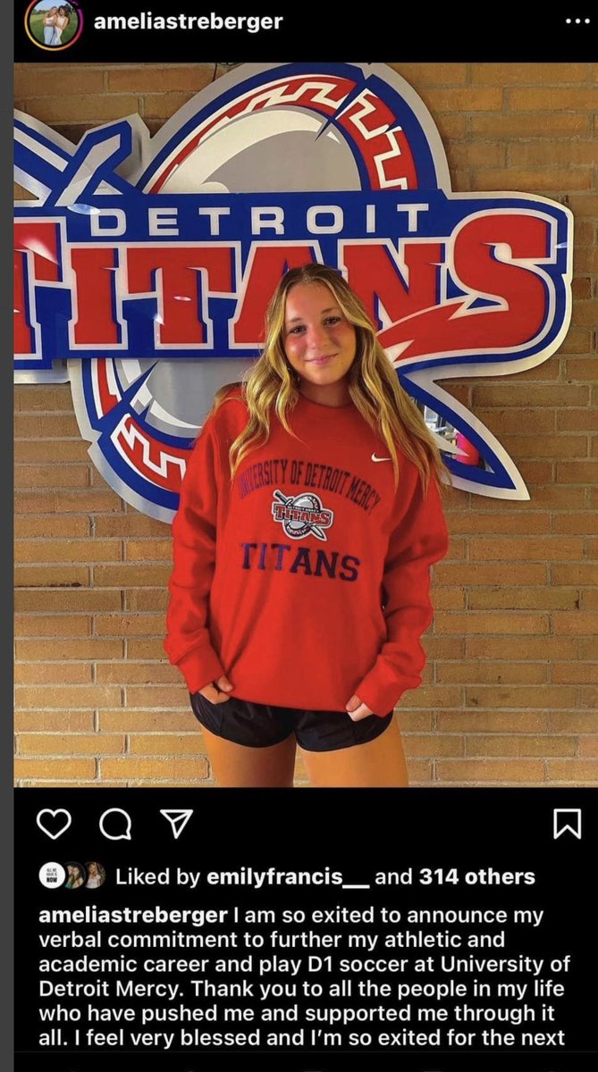 Congratulations Amelia! <a href="/GPNHS/">Grosse Pointe North</a> <a href="/GPSchools/">GPPSS</a> <a href="/GPNABC/">GPNAthleticBoosters</a> <a href="/TheNorsemenTide/">GPN STUDENT SECTION</a> @gpn