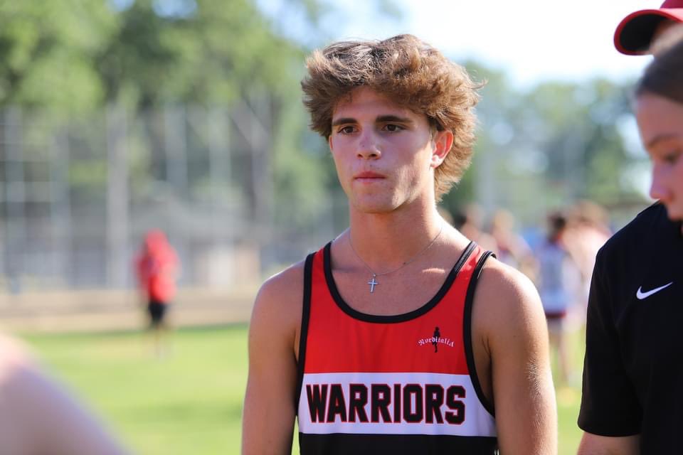 Fantastic run today by Landon Harris at the GC Invite leading the Warriors with a 5th place finish in 15:07