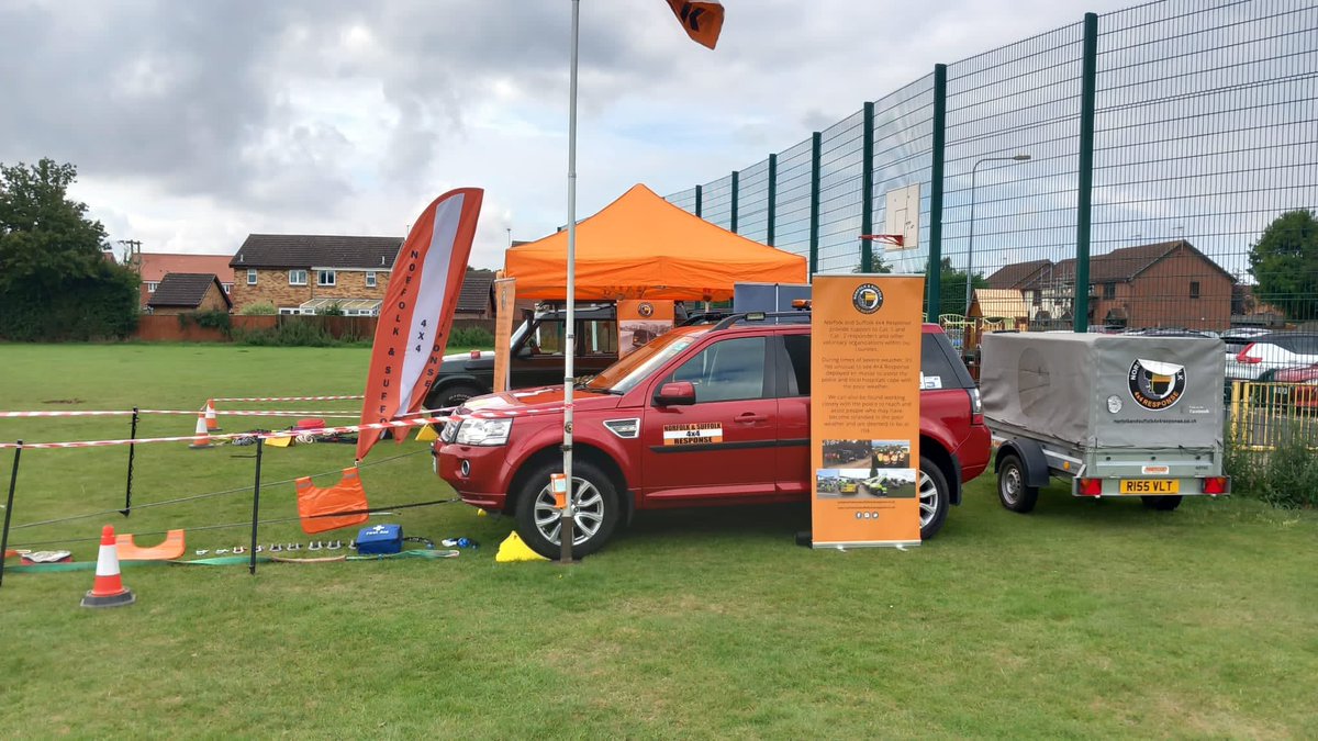 Today 3 of our volunteers assisted at the Elmsfest event  #ns4x4r #4x4response