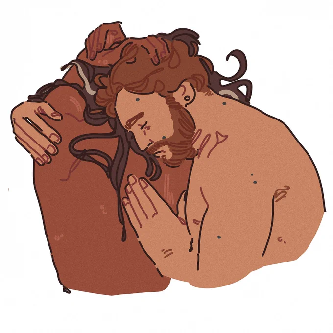 Not to be a whore on main but if someone held me like this while I'm sobbing into my pillow all my problems would be gone 
