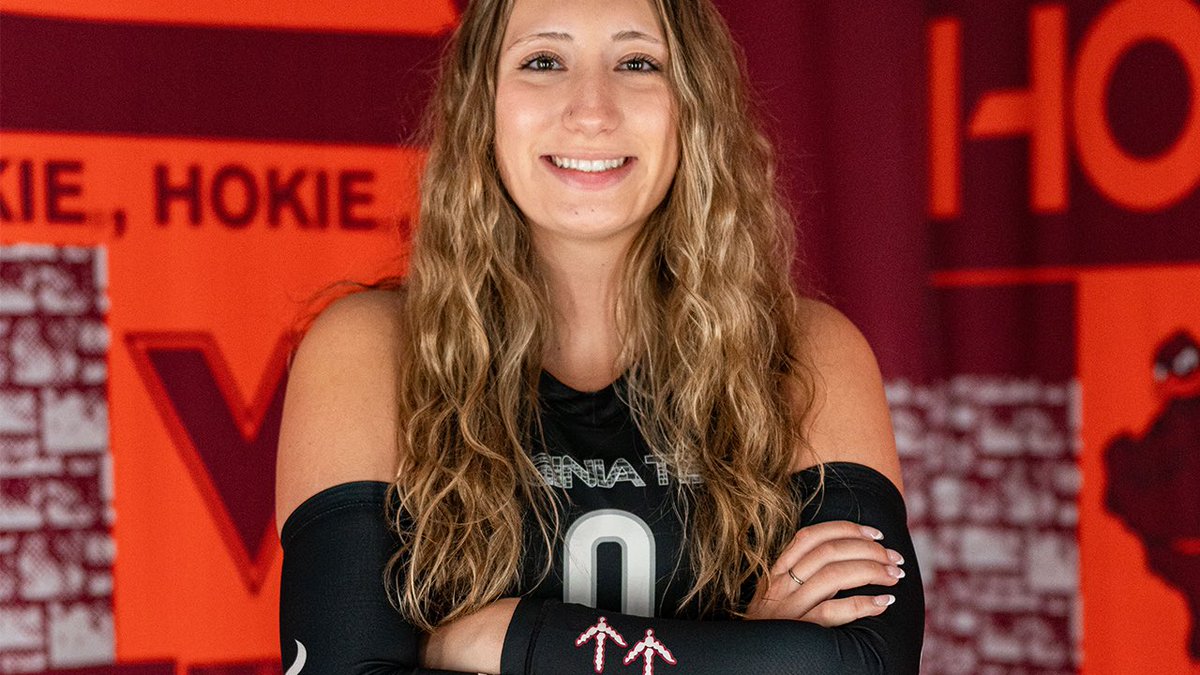 HokiesVB's tweet photo. 🗣️MVP MVP 

@hannaborer12 collects MVP honors at the Toledo Invitational https://t.co/3oZDjI5vma