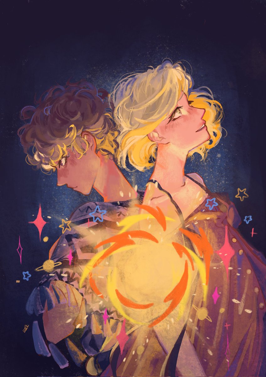 larhicot's tweet photo. Day 6: Soulmates 🌟
It will be my last day for #arkcoweek2023 💛

 #witchhatatelier #Δ帽子 https://t.co/heCg3iuzPO