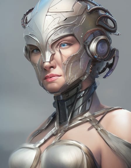 zero2zedGaming's tweet photo. Tech-Warrior Fusion A Female Fighter in Hybrid Armor and Cybernetics #art #generativeart #artificialintelligence #machinelearning #aiartcommunity #ai #aiart #aiartwork #cyborg #cybernetics #armor #armoured #portrait #blueeyes #femalecyborg https://t.co/fag8r9EjNz