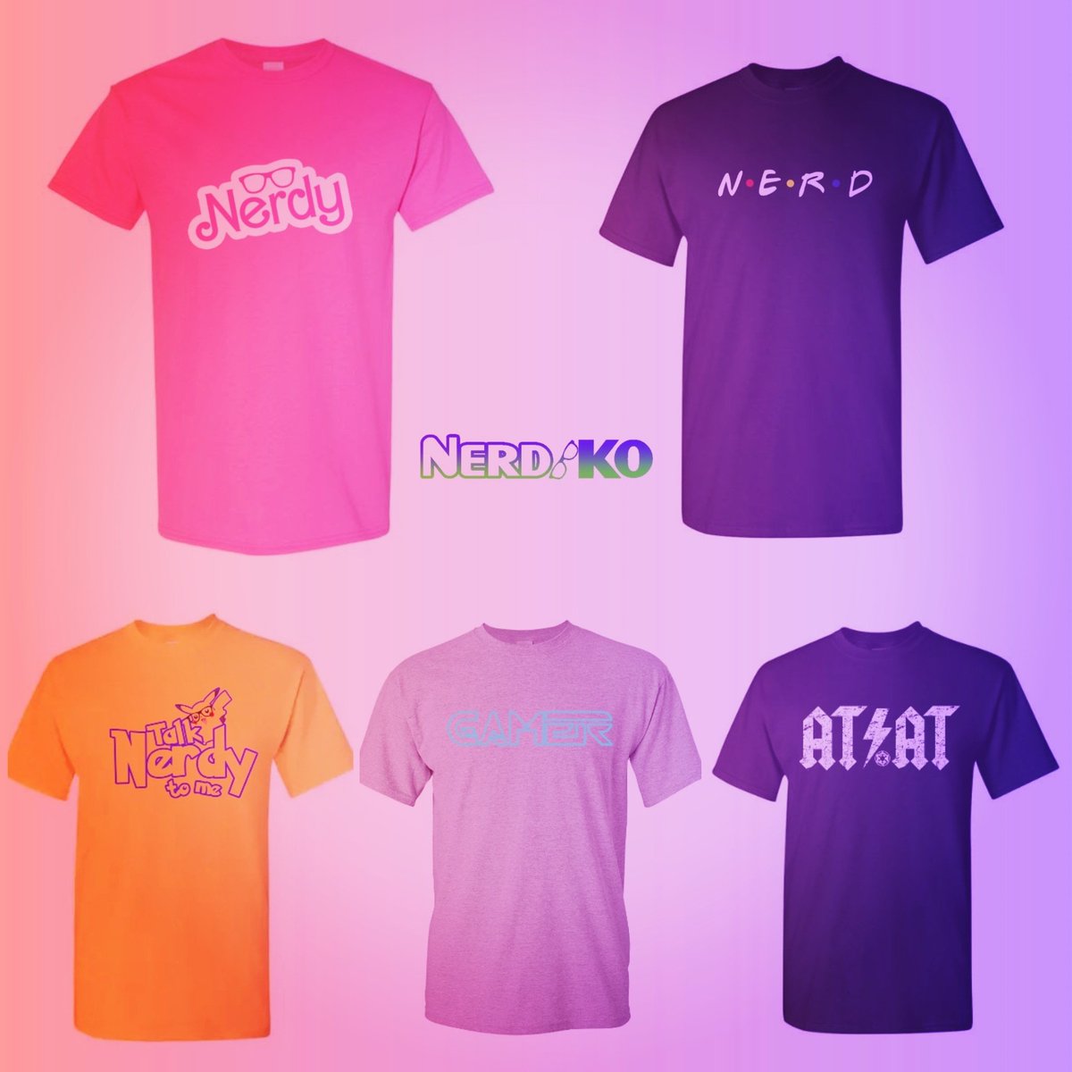 NerdKO's tweet photo. Your daily reminder that we have awesome new shirts available for you! ๐ค
#Nerd #NerdUnity #NerdOut #NerdApparel #NerdKO #SmallBusiness #shirts #TShirt #Barbie #BarbieMovie #Nerdy #Geek #Tron #Gamer #Friends #ATAT #StarWars #Pokรฉmon #Pikachu #Apparel
https://t.co/LPIR0Kt7CQ https://t.co/Vpc6XfZx1k
