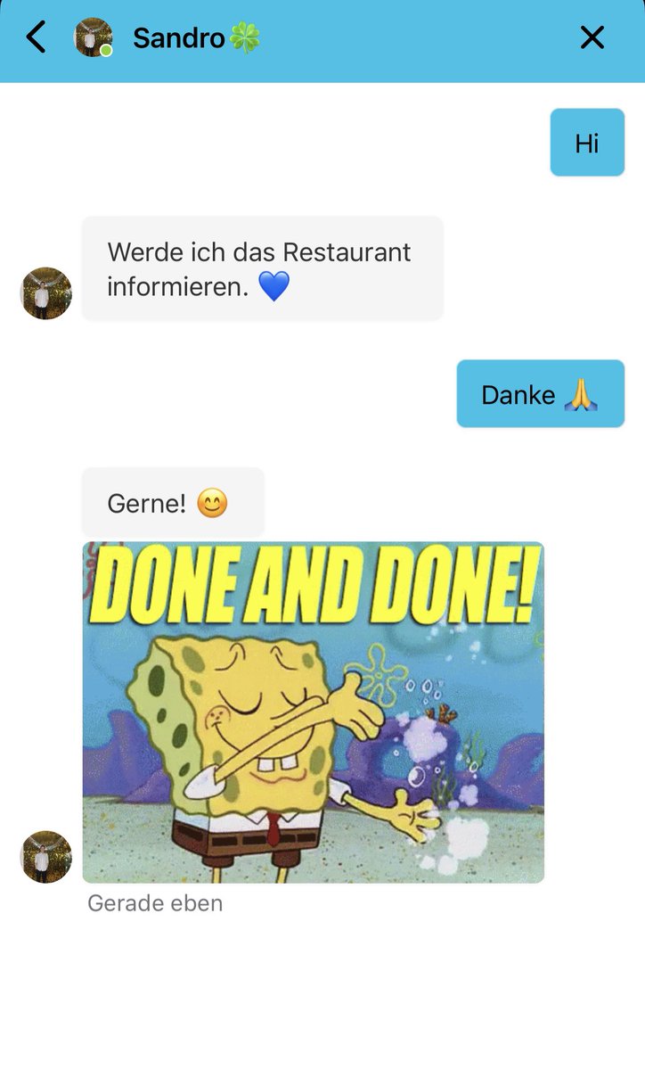 Wolt auf süß im Support