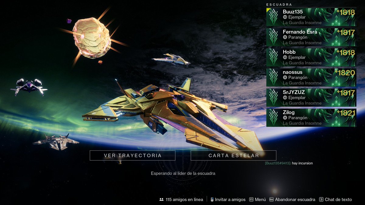 Zilog11's tweet photo. ¡Y otra más!, pedazo de equipo de dayone #Destiny2 #CrotasEnd  @Buuz135mods @naossus @SrJYZUZ @FernandoEsra3 y el mvp de @hobb137 https://t.co/b5H0icRF2J