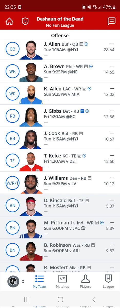 jbjb010's tweet photo. Well there it is this years Draft....I'm quite happy if I'm honest #NFLDraft https://t.co/GOnUgvNniC