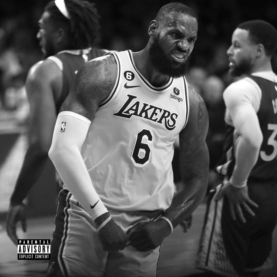 LakeShowYo's tweet photo. What would you name this album? https://t.co/J0lt84xCiJ