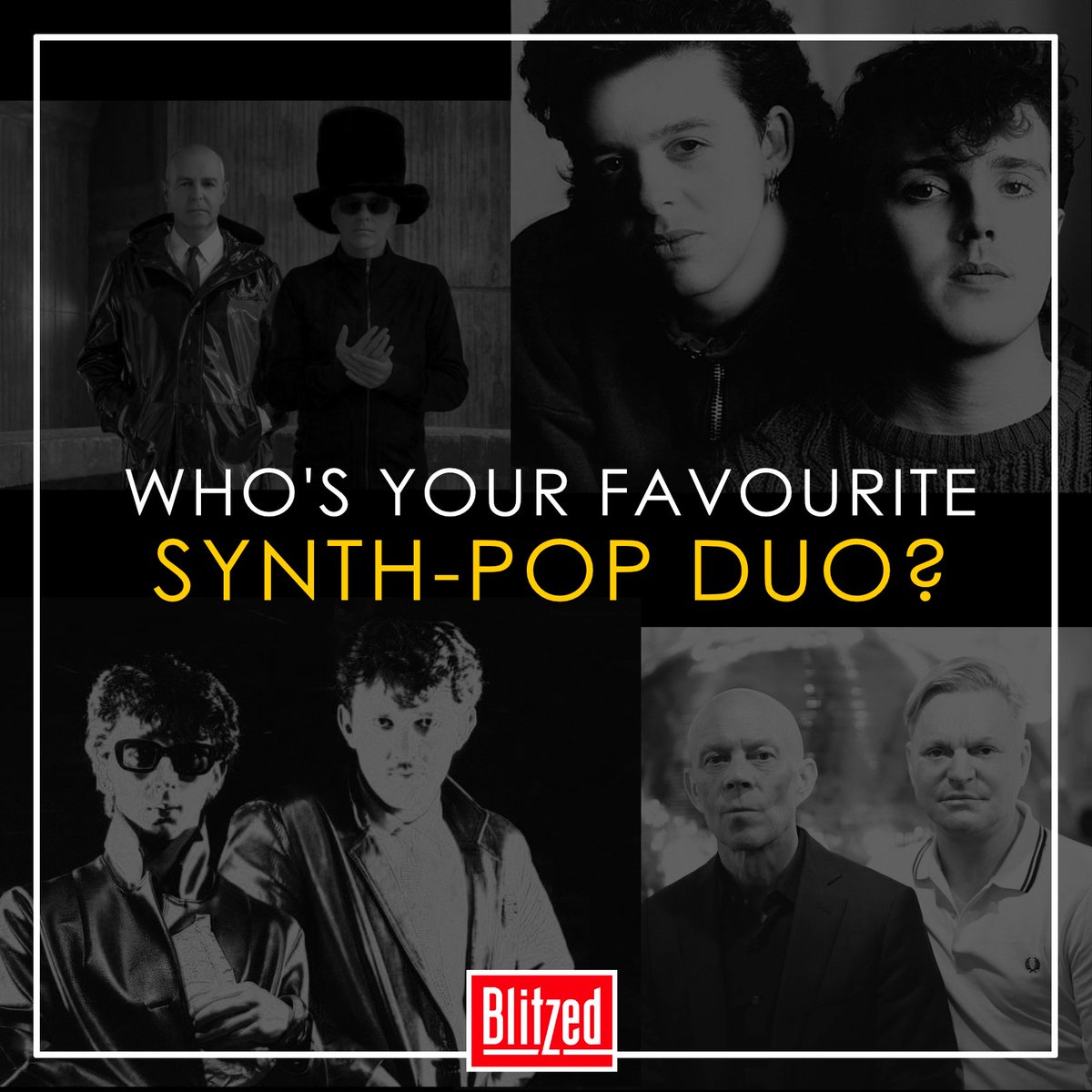 The 1980s saw the dawn of the classic synth-pop scene, which also included a wealth of duos; partnerships that delivered some of the most notable electronic pop songs of their era. But which synth-pop duo was your personal favourite?

#synthpop #80s #80spop #synth, #electronic