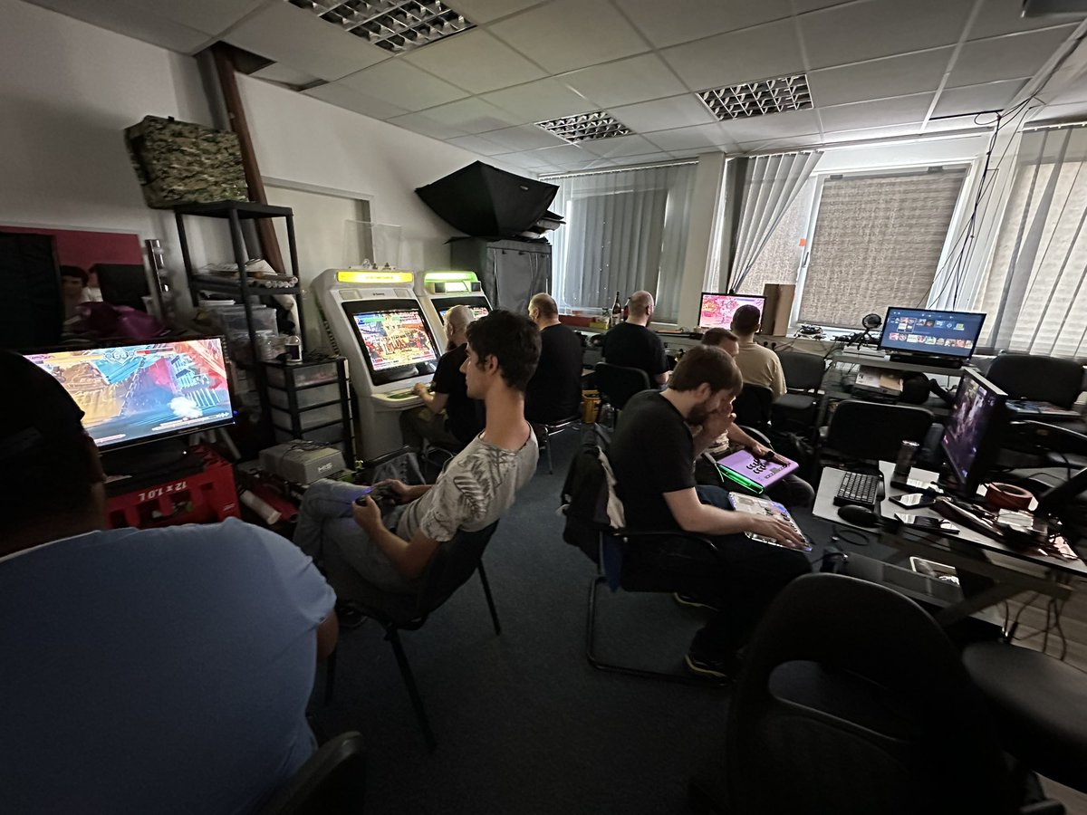 Volle Bude heute! #streetfighter6 #kofxi #bbcf #unist #kof98