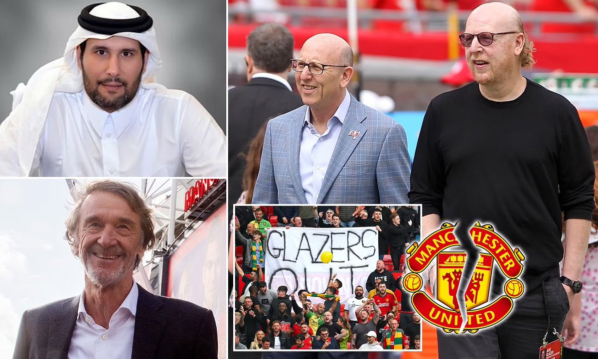 DeadlineDayLive's tweet photo. 🚨 BREAKING: Manchester United will be taken OFF the market by the Glazer family after bidders have failed to reach their asking price... ❌

The Glazer’s are holding out for £10 BILLION for the club. 💰 

(Source: @MailSport) https://t.co/eyGKDNX6ig