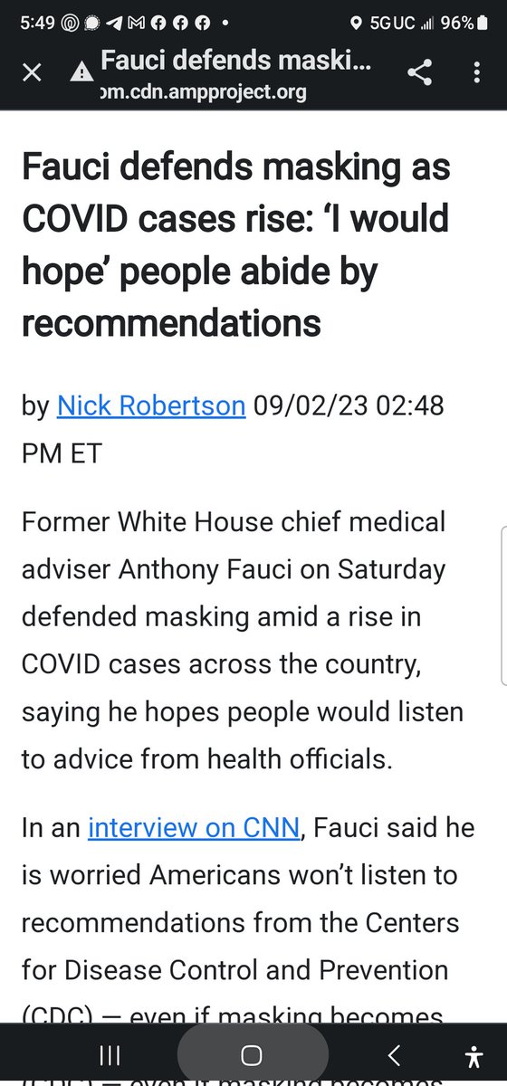 lifebiomedguru's tweet photo. I guarantee you, Fauci is not helping their cause. #CDCwho https://t.co/JsHVXFmaV7