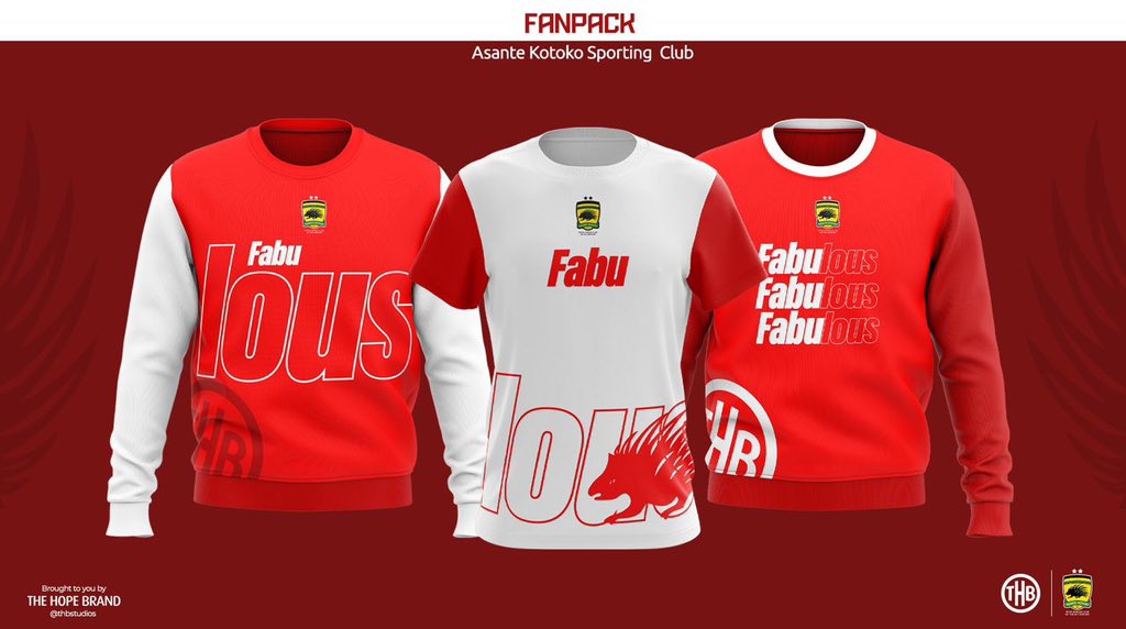 AsanteKotoko_SC's tweet photo. Our wardrobe for the 2023-2024 League Season.
Crafted from tradition, forged in passion 😊
By @thehopebrand_ our official kit partner.
#AKSC #Fabucensus
#TimetoProsperAgain https://t.co/UVYjEdFkfK