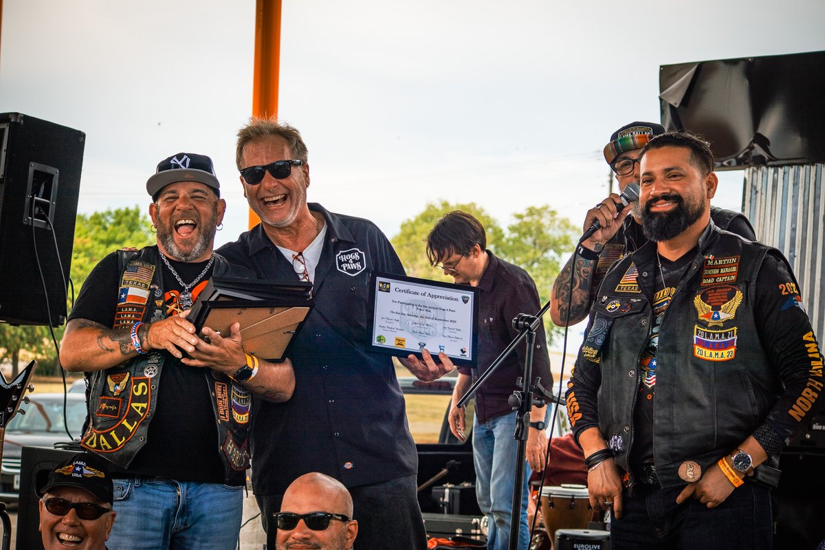 AEHD_KickAss's tweet photo. Congratulations To The Winners Of The 2023 Hogs 4 Paws Poker Run!! 🏍️ 🐶 ♣️ Thank you LAMA Dallas, Hogs 4 Paws, and Rescue Row for making it all happen!!

#Hogs4Paws #RescueRow #LamaDallas #PokerRun #aeharley #harleydavidson https://t.co/mnLM3qxgmr