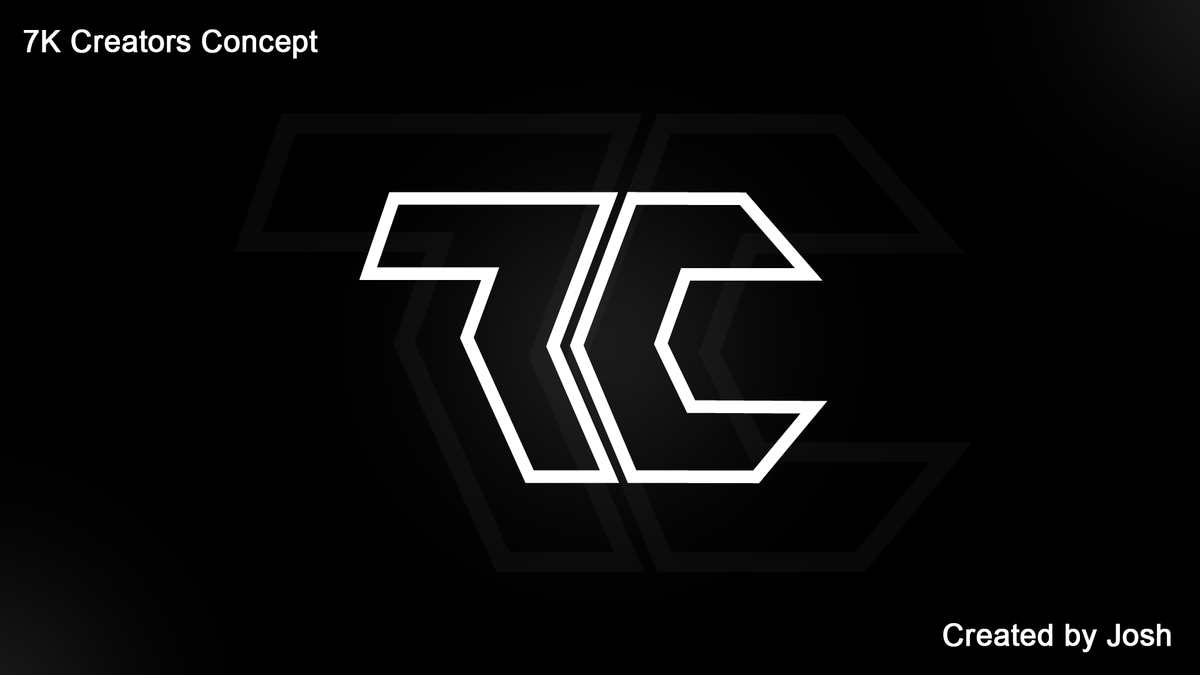 joshhdzn's tweet photo. Logo concept for @7kCreators https://t.co/20Opv2DTqG