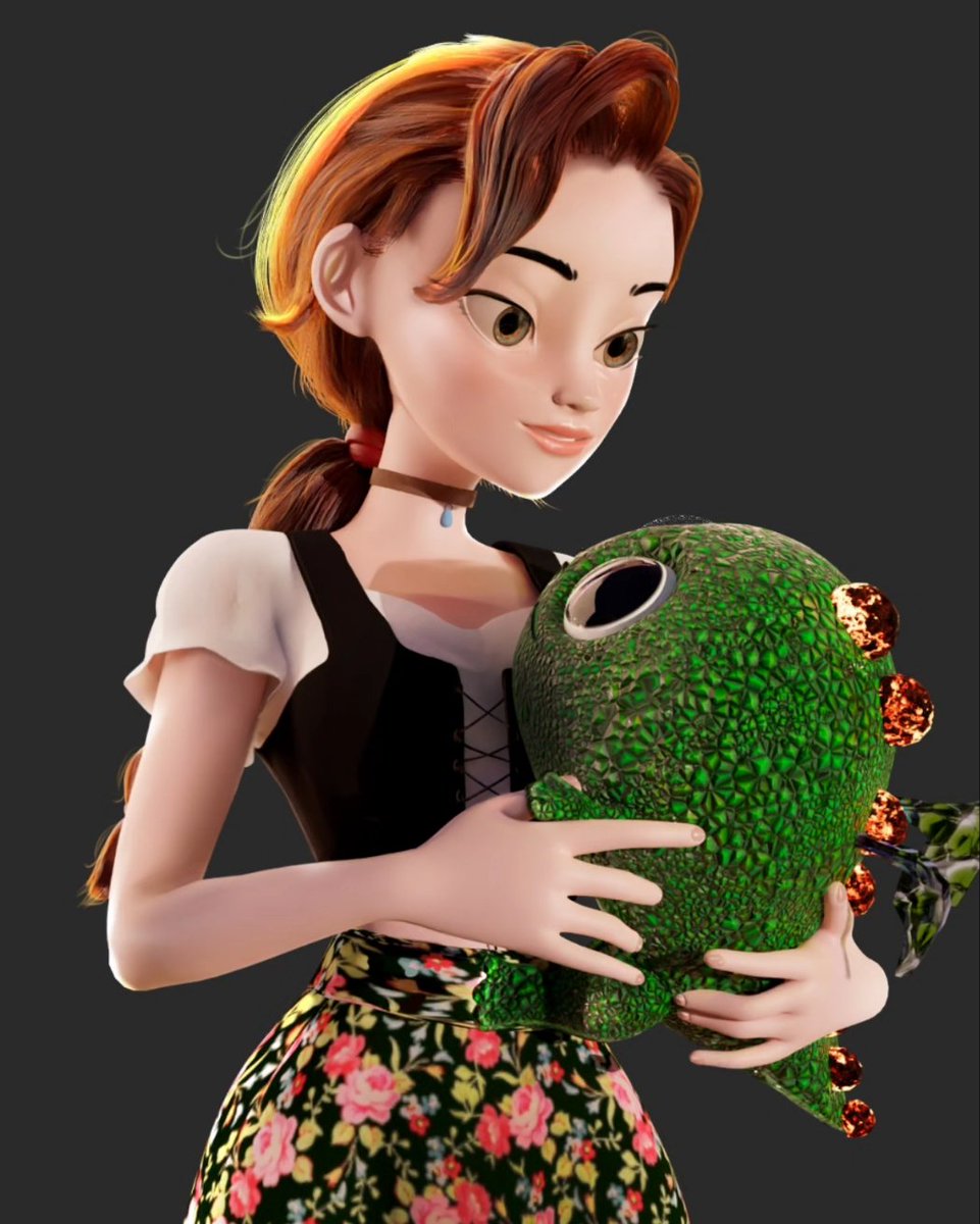 artisabet's tweet photo. Hi guys!
I have been modeling a 3D Character of a Catalan Girl in a #disney style. Ready to animate!
More details in my Art Station :
https://t.co/j7pk4NRSdY
@DisneyAnimation @DisneyStudios @tv3cat https://t.co/DmQi1tEII9